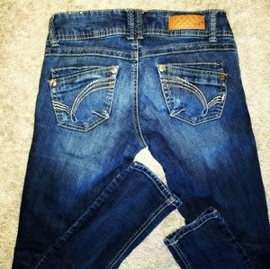 Jolt brand blue denim jeans, size 1